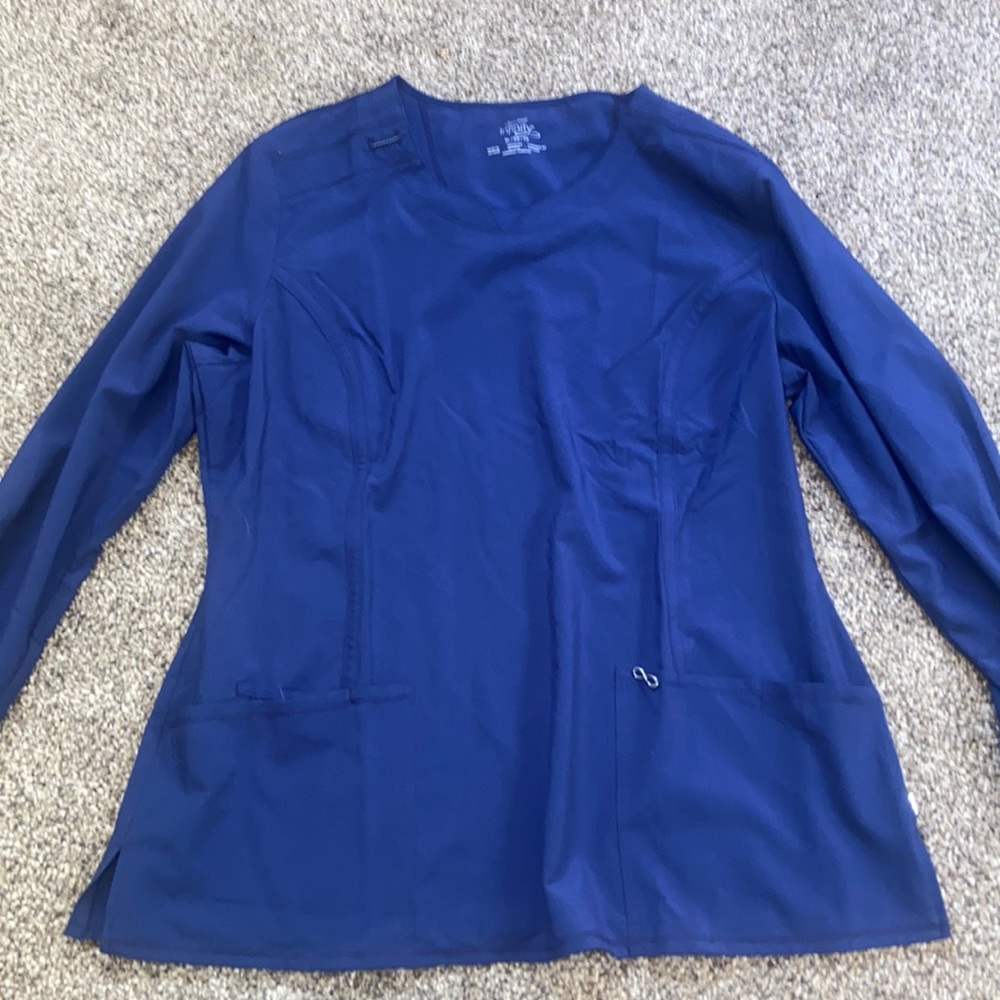 Xfinity Long-sleeve Scrub Top